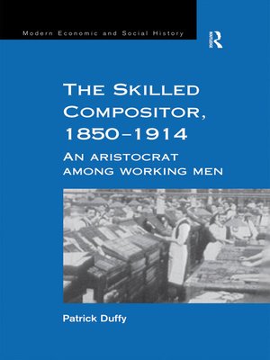 cover image of The Skilled Compositor, 1850–1914